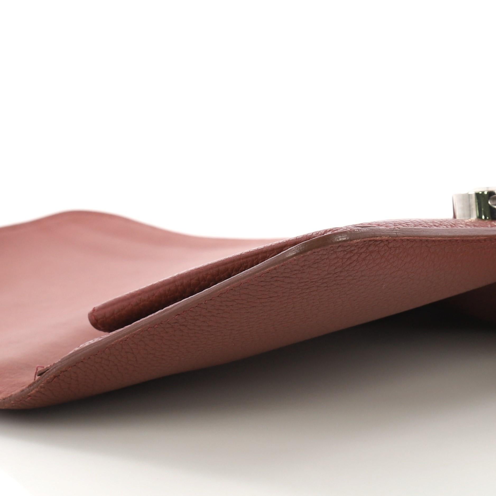 Hermes Dogon Duo Combined Wallet Leather 4