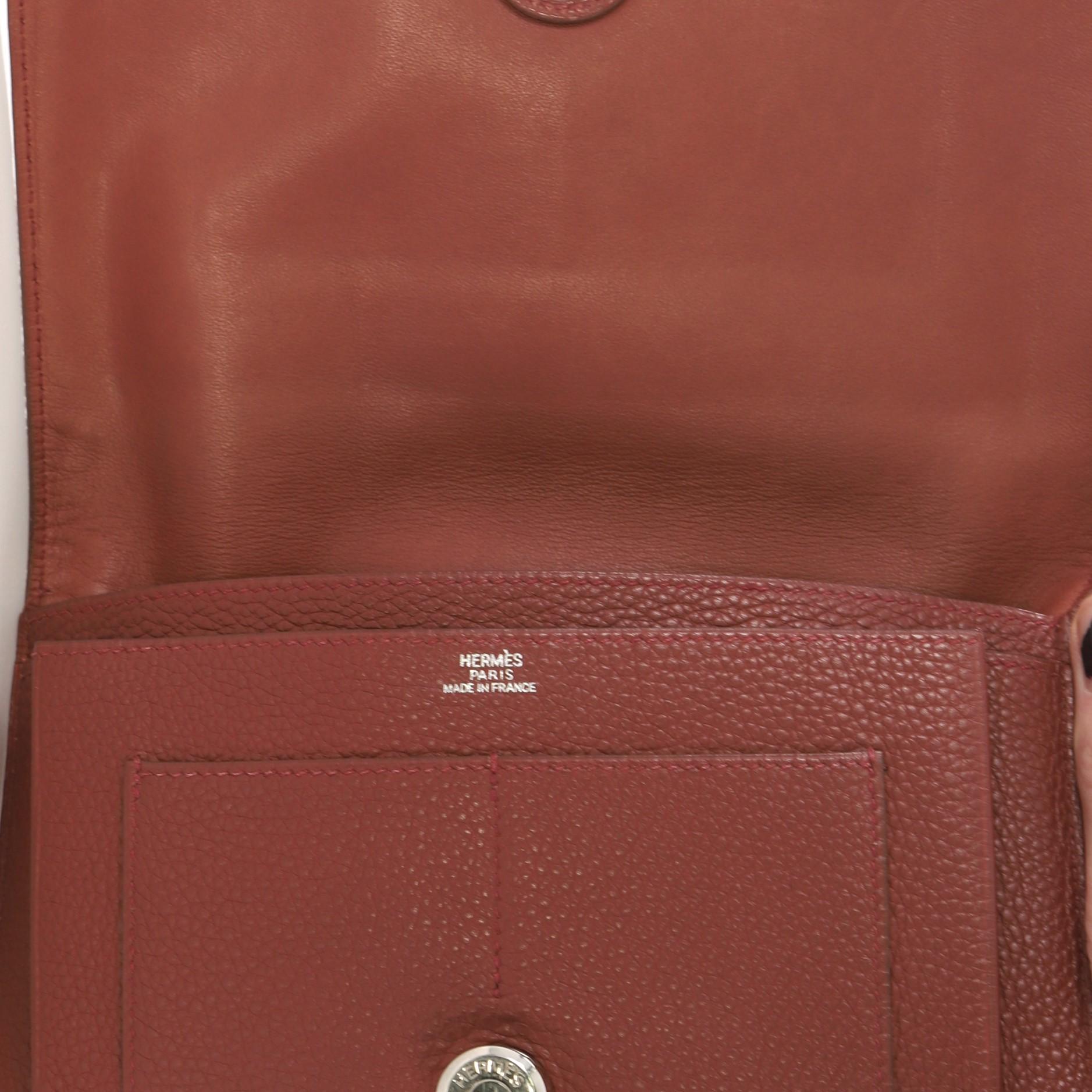 Hermes Dogon Duo Combined Wallet Leather 7