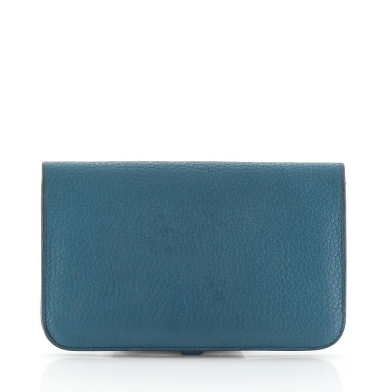 Hermes Dogon Duo Combined Wallet Leather at 1stDibs