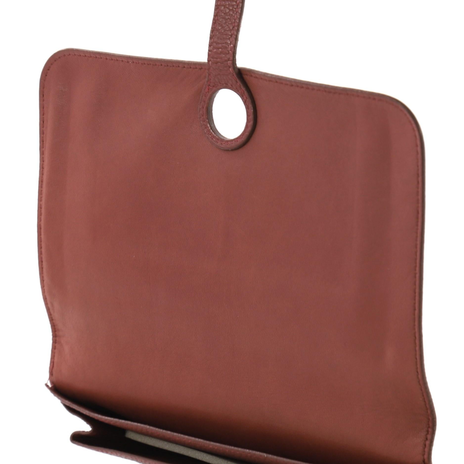 Hermes Dogon Duo Combined Wallet Leather 1