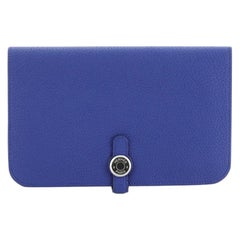 Hermes  Dogon Duo Combined Wallet Leather