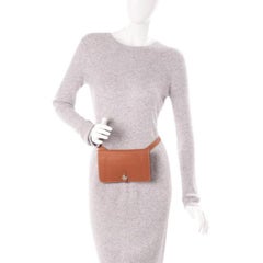 Hermès Dogon Waist Pouch Belt Fanny Pack 230499 Orange Leather Cross Body Bag