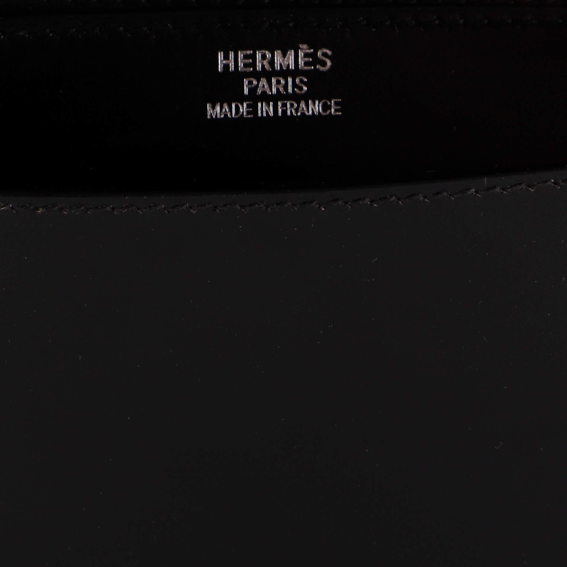 Hermes Double Buckle Sac a Depeches Bag Box Calf 41 5