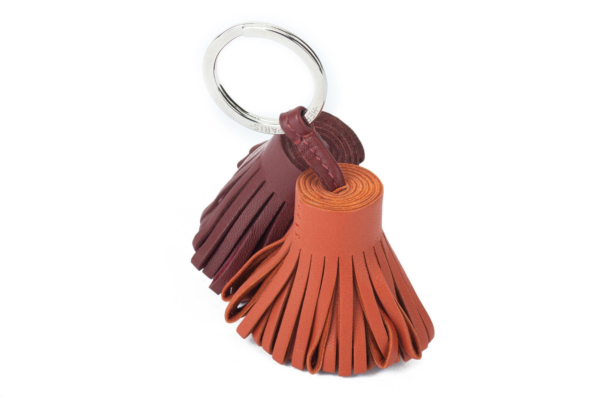 Hermès brand new double carmen bag charm/keychain Comes with original box and gift receipt.