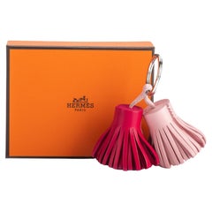 Hermes Doppelte Carmen-Tasche mit Charm BNIB