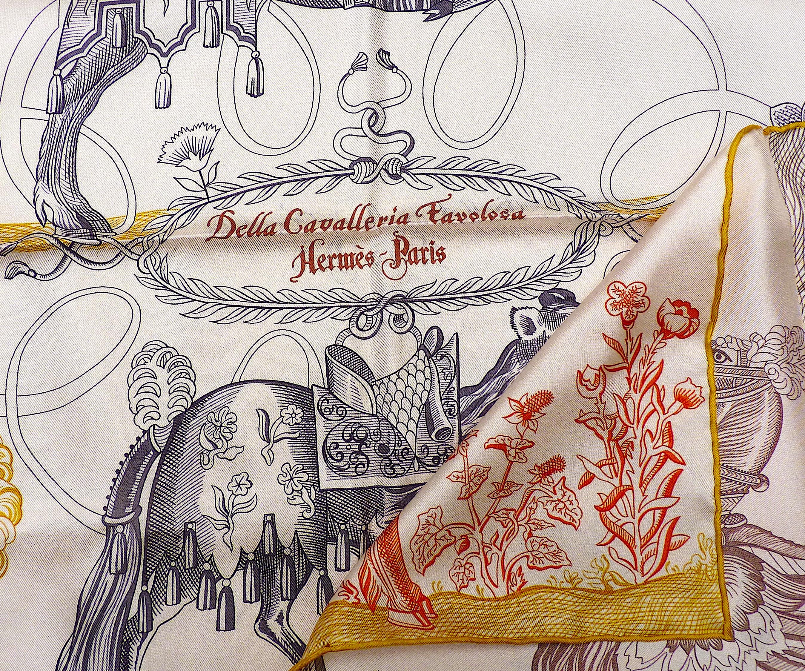 Hermes Double Face Scarf BRAND NEW with Box 
