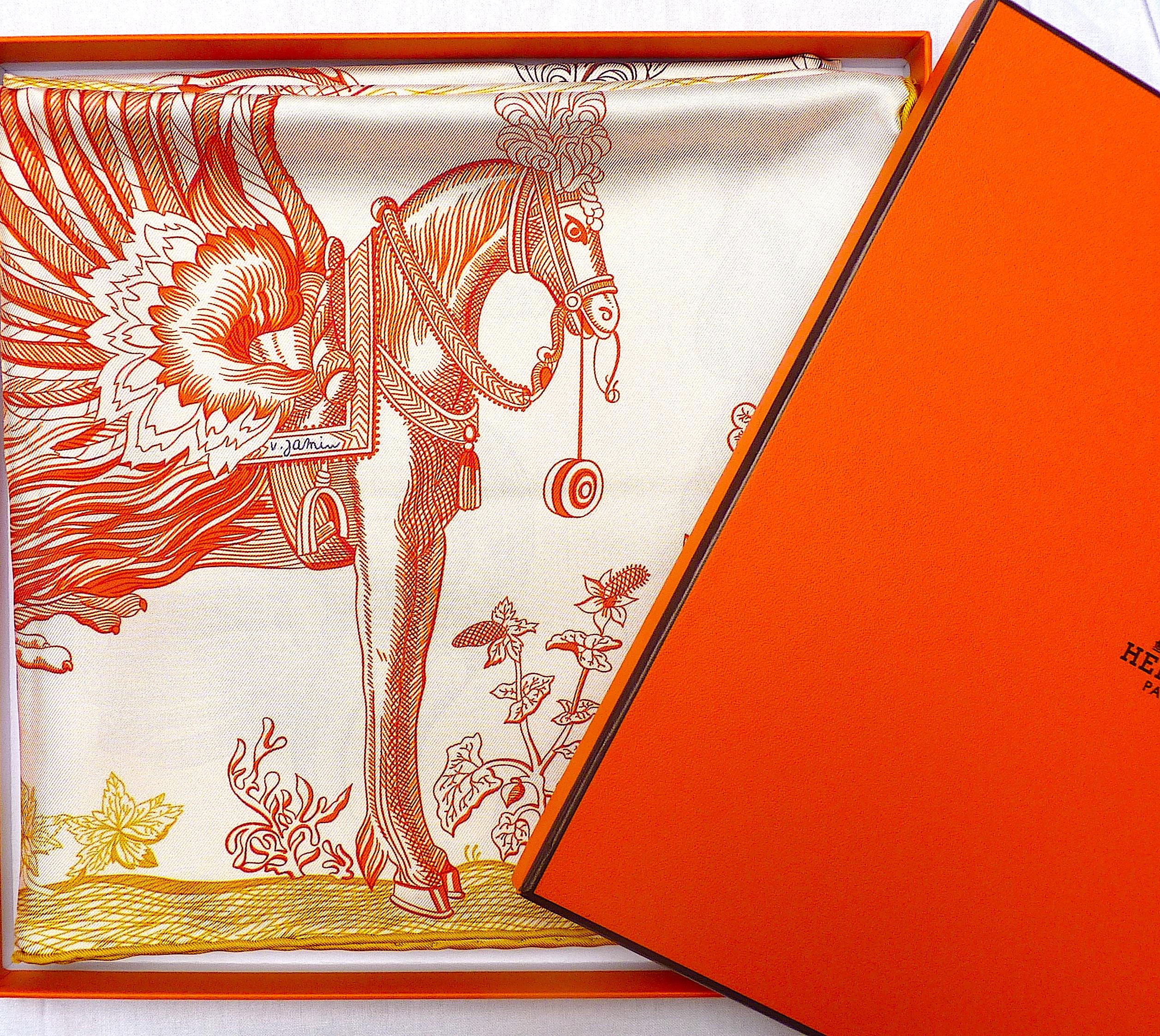 Hermes Double Face Scarf BRAND NEW with Box 