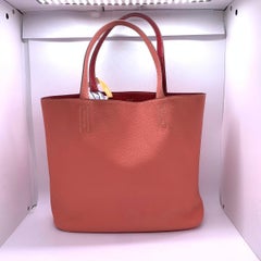 Hermes Double Sens 35 Reversible Tote Bag, P Square Stamp