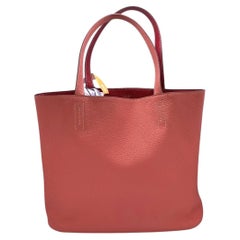 Hermes Double Sens 35 Reversible Tote Bag, P Square Stamp