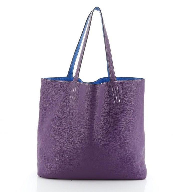 Hermes Double Sens Tote Clemence 36 at 1stDibs