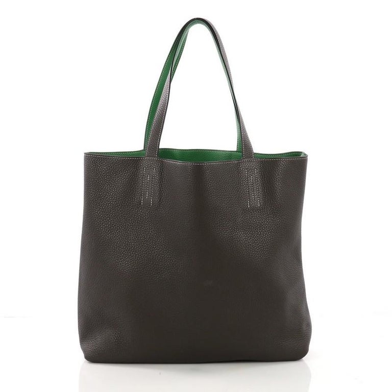 Hermes Double Sens Tote Clemence 36 For Sale at 1stDibs