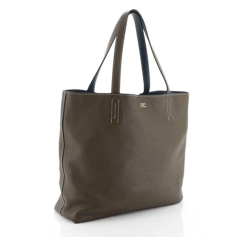 Hermes Double Sens Tote Clemence 45 4