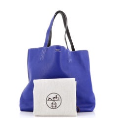 Sac cabas Clémence 45 Hermès Double Sens