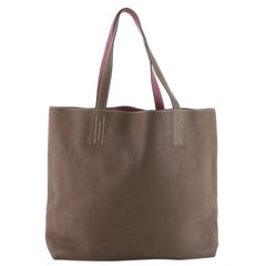 Hermes Double Sens Tote Clemence 45