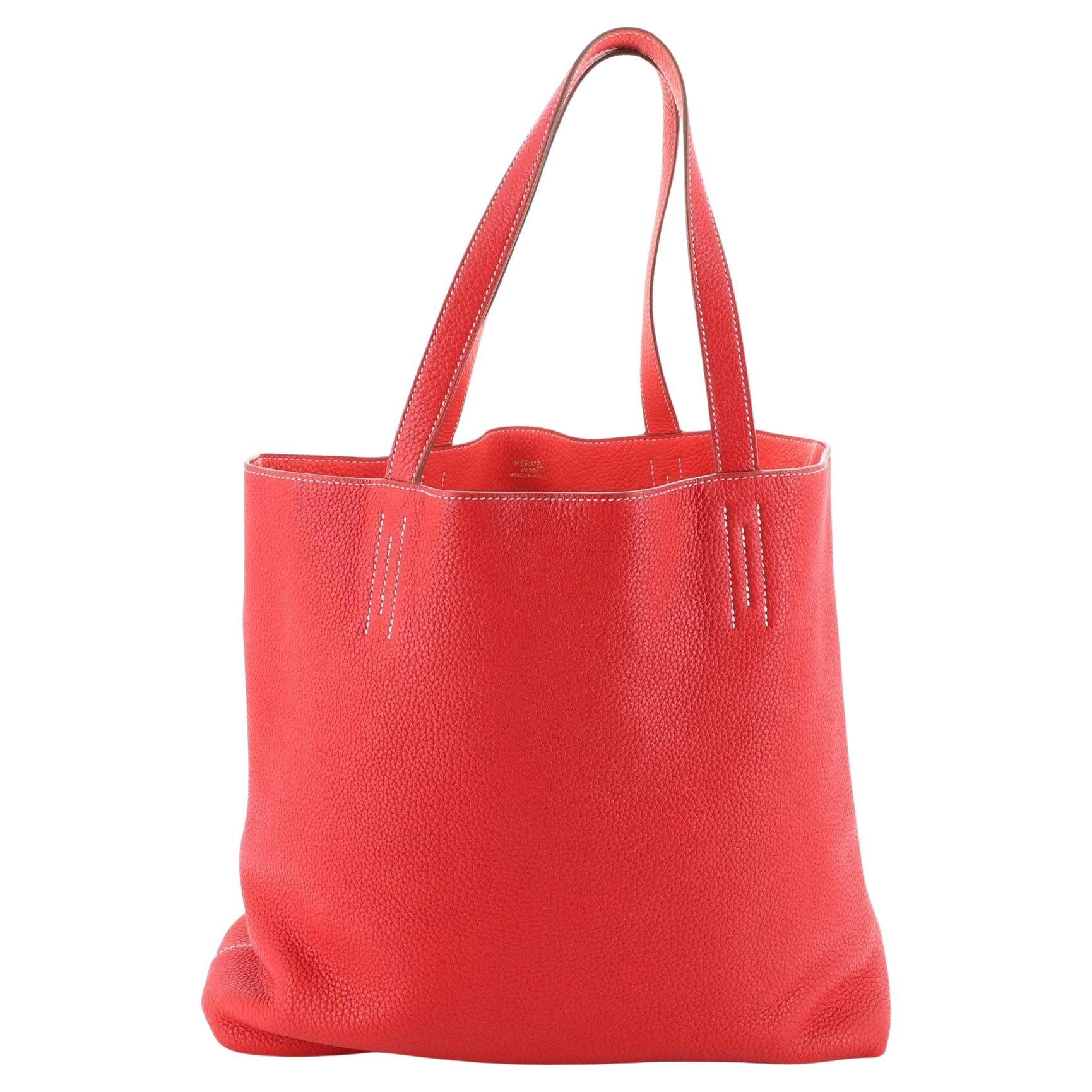 Hermes Double Sens Tote Clemence 45