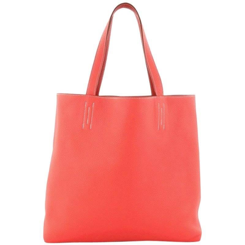 Hermes Double Sens Tote Clemence 45