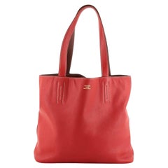 Hermes Double Sens Tote Veau Sikkim 36