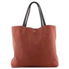 Hermes Double Sens Tote Veau Sikkim 45