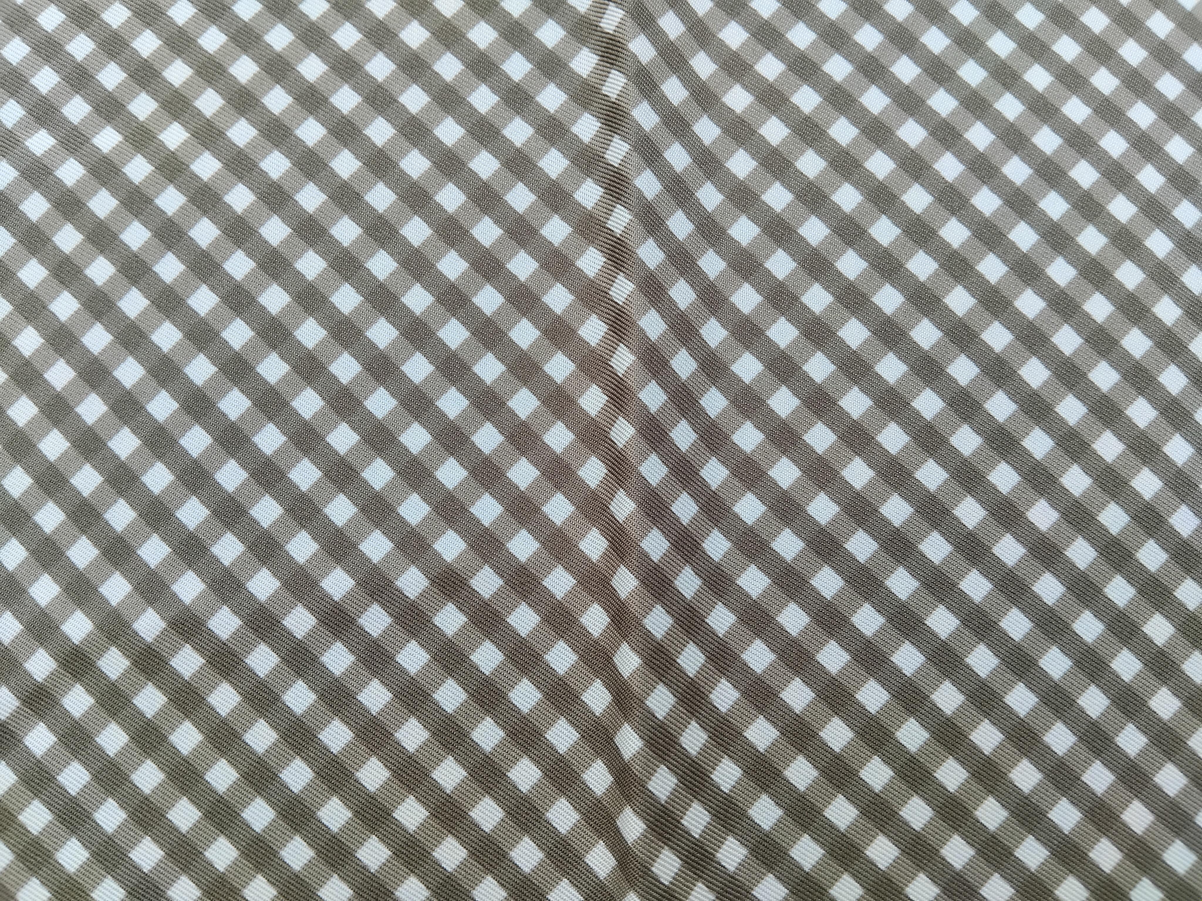 Hermès Double Sided Long Silk Scarf Chaine d'Ancre For Sale 2