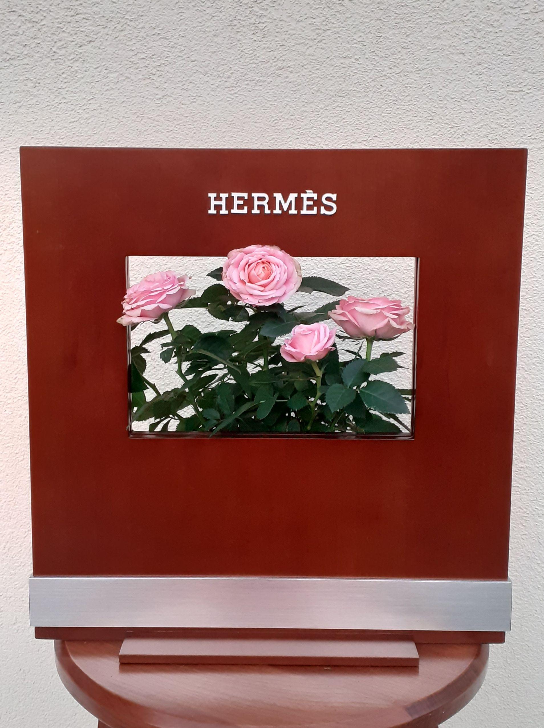 Portafoto in legno double face di Hermès in vendita 9