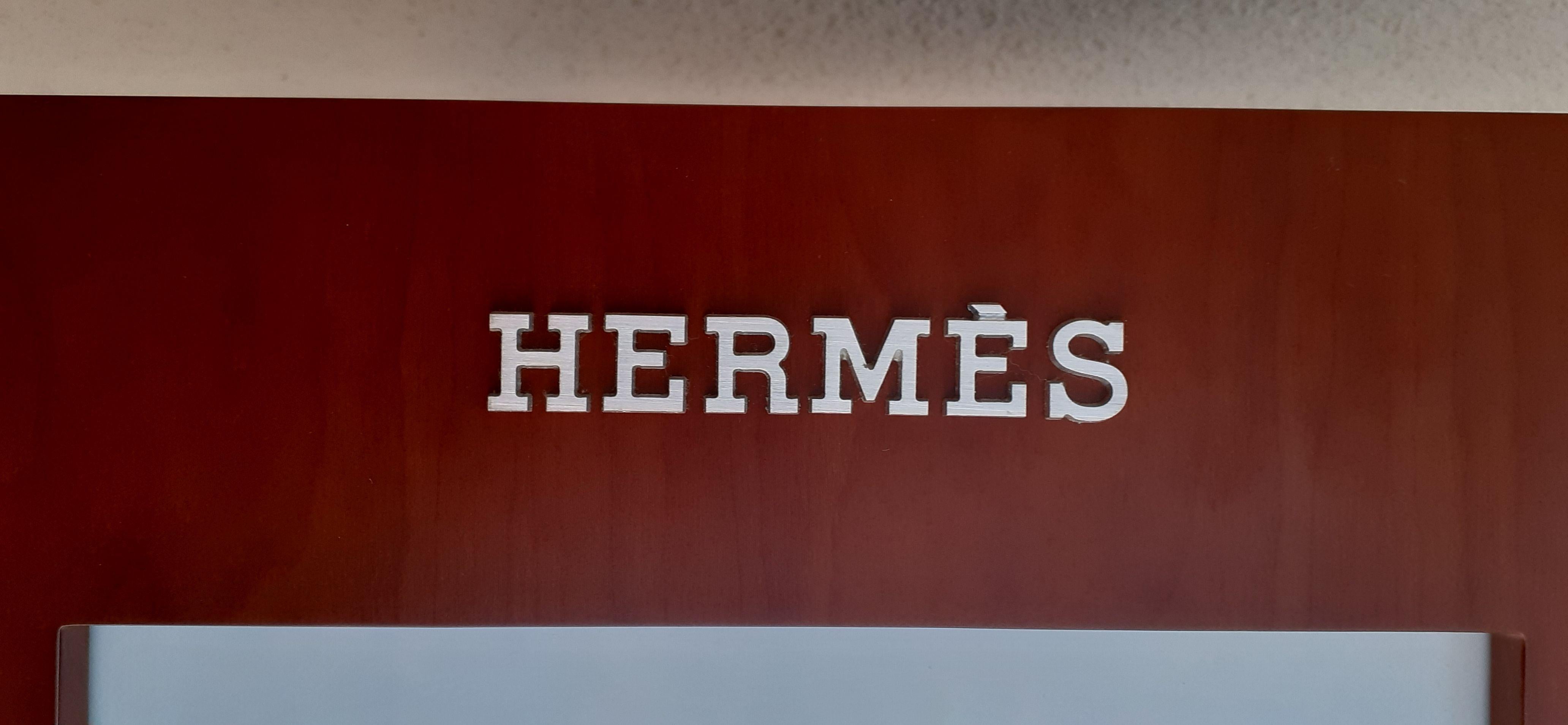 Portafoto in legno double face di Hermès in vendita 5