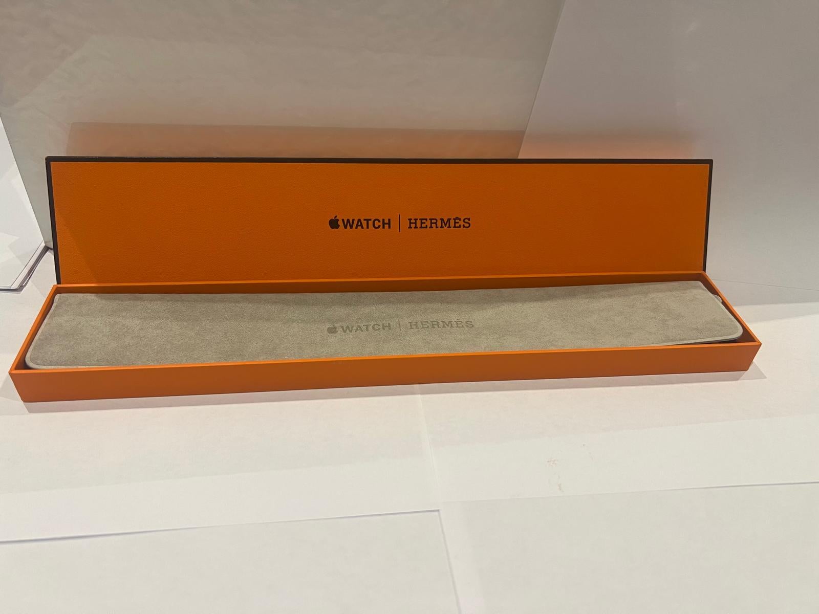 band apple watch hermès double tour 41 mm attelage