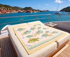Hermes Double XL Bali Fishes Terry Beach Towel