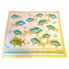 Hermes Double XL Bali Fishes Terry Beach Towel