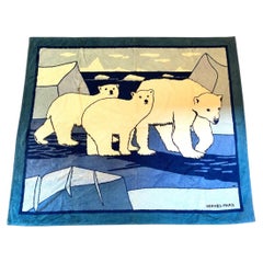 Hermes Double XL Ours Polaires Terry Beach Towel