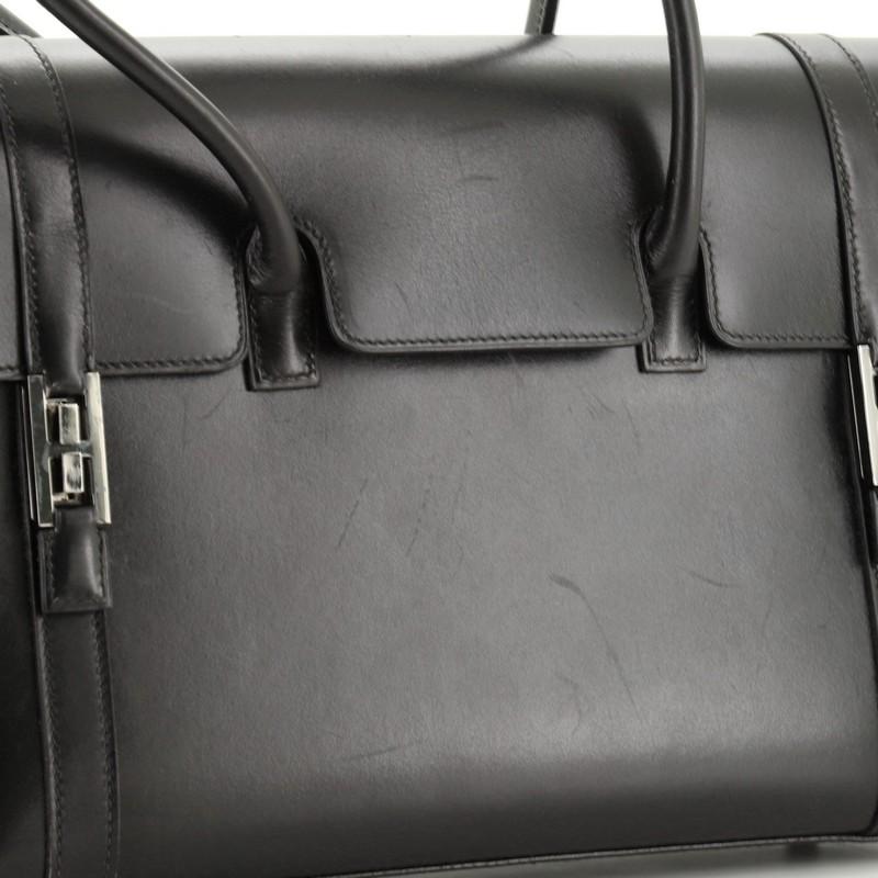 Women's or Men's Hermes Drag 1 Handbag Box Calf 32 