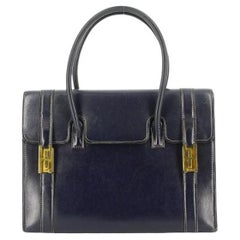Hermès Drag 1960's Box Leather Bag