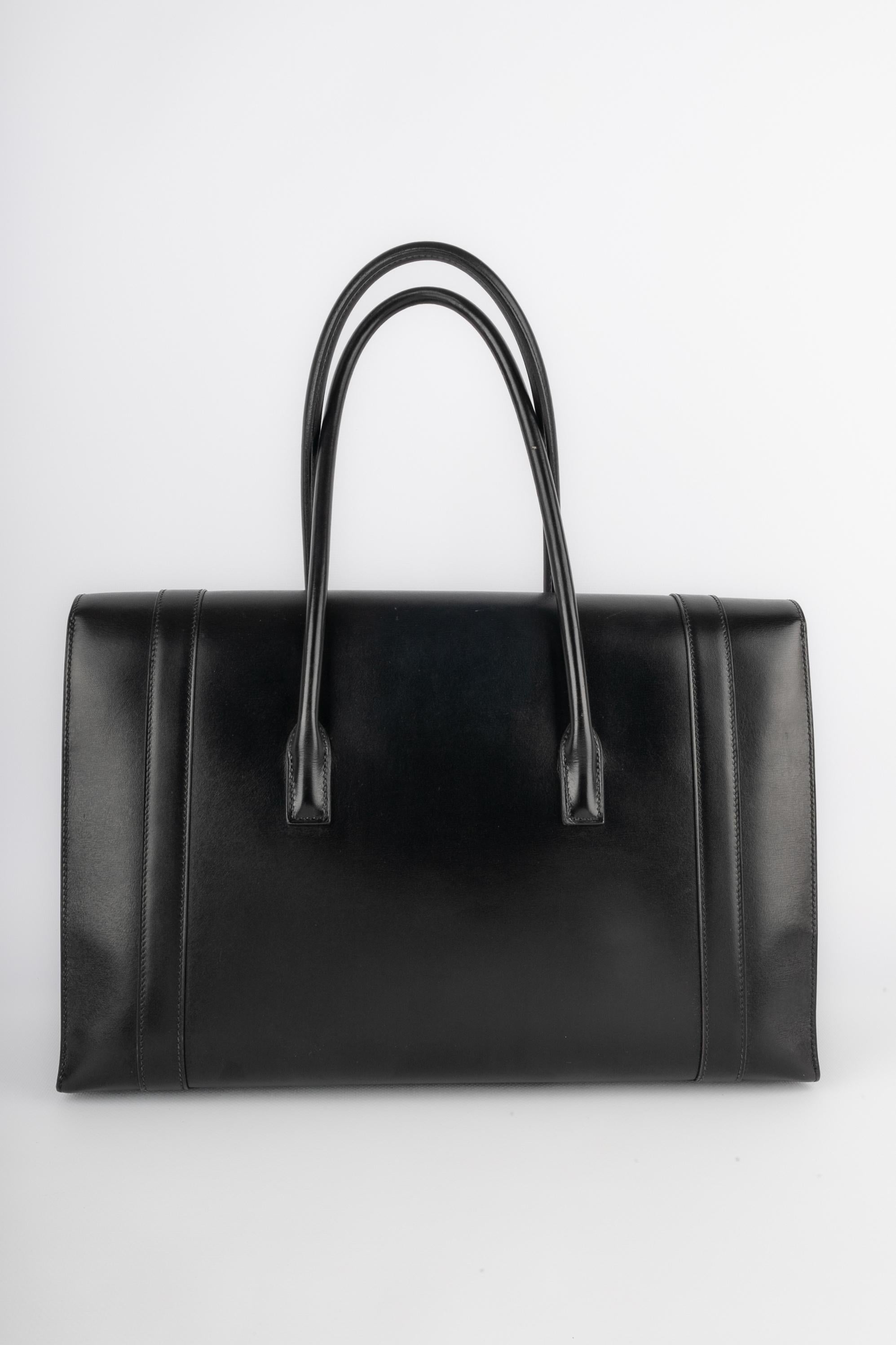 Black Hermès 'Drag' bag 2003