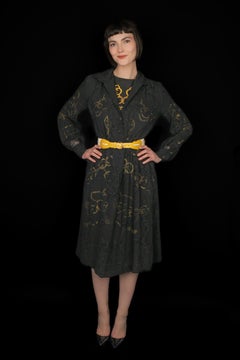 Hermès dress by Claude Brouet circa 1985