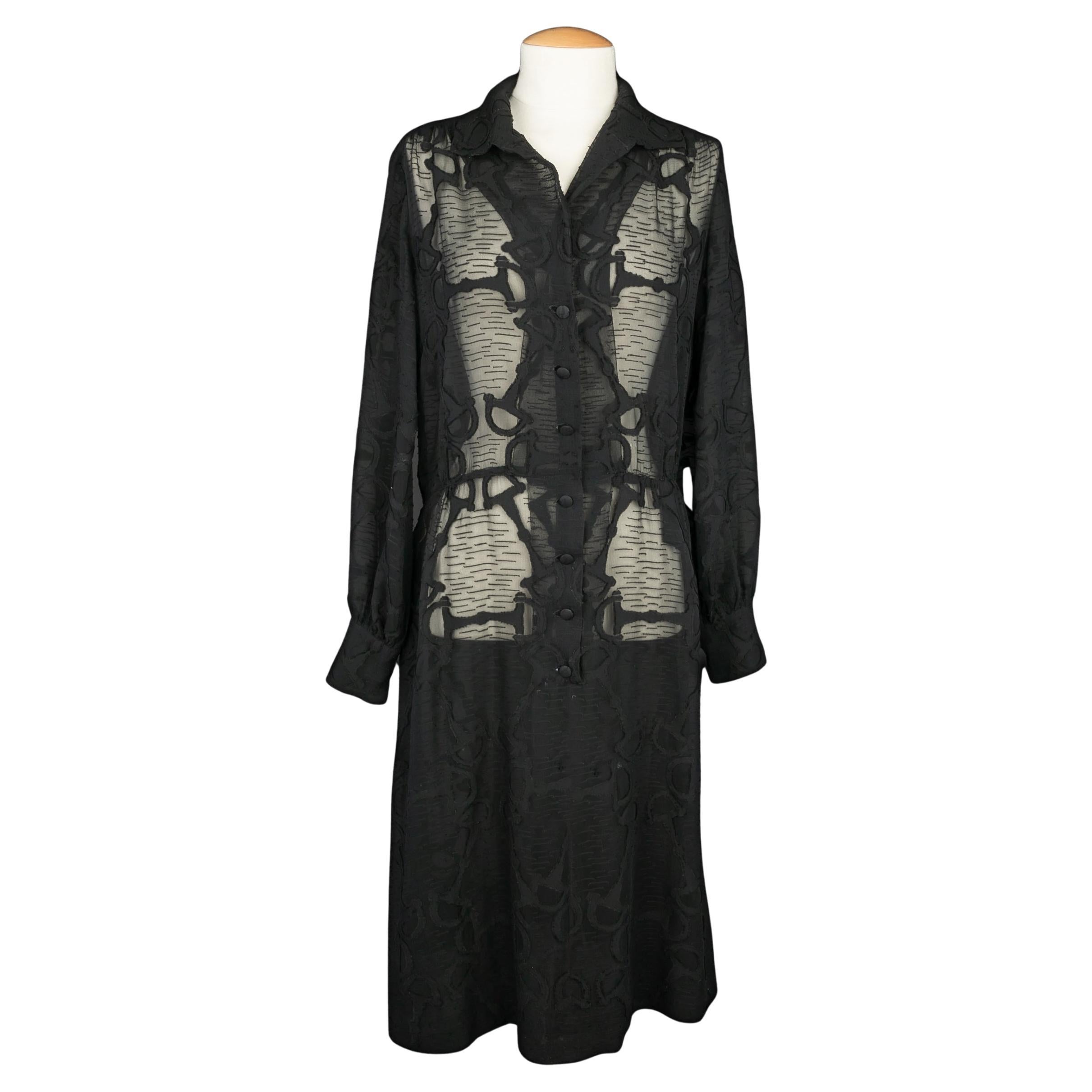 Hermès dress by Claude Brouet circa 1985