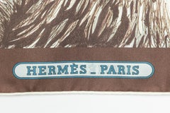 Hermès dual-sided foulard / scarf 'royal tiger'