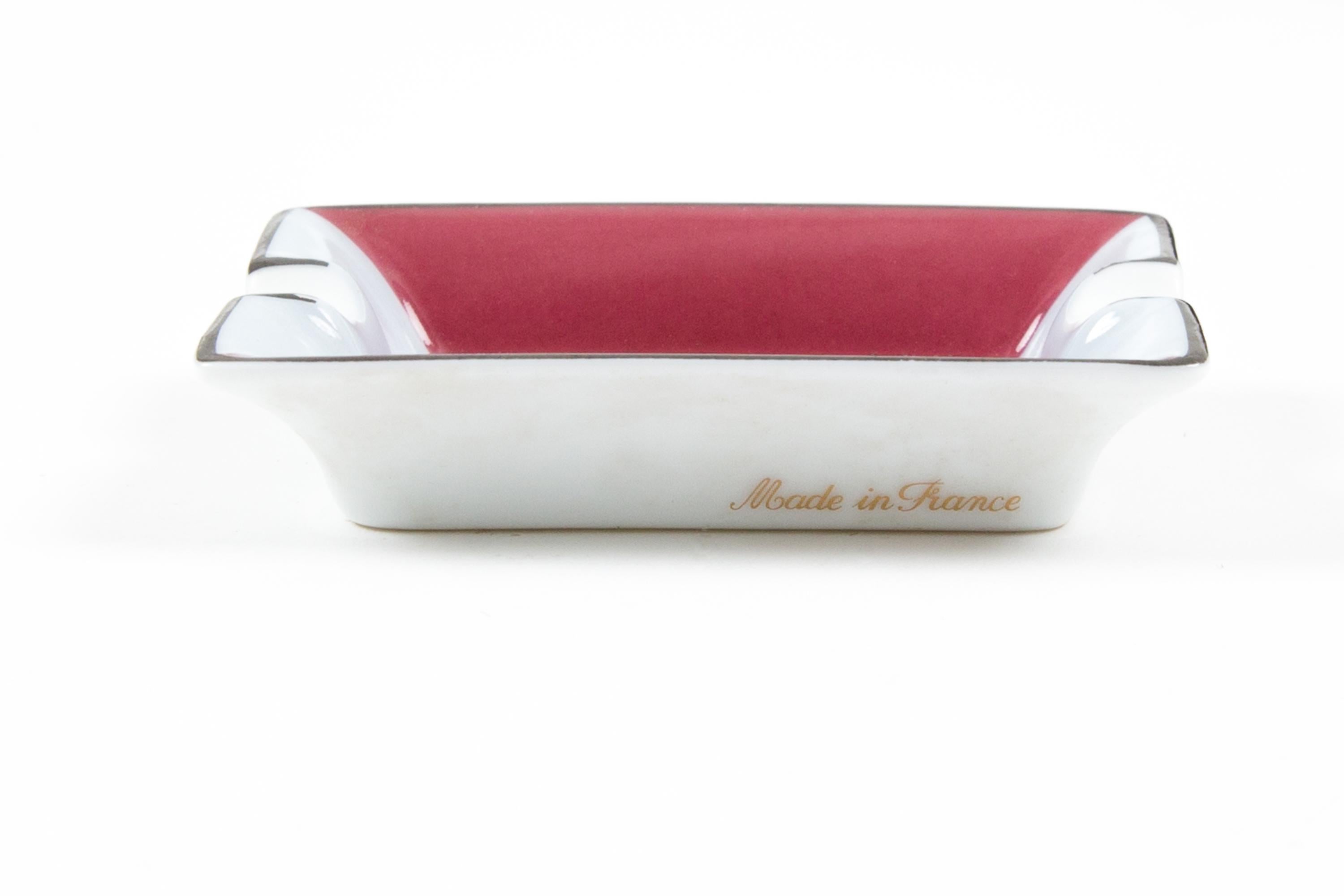 Hermes “Duck” Mini Porcelain Ashtray Organizer In Good Condition In Paris, FR