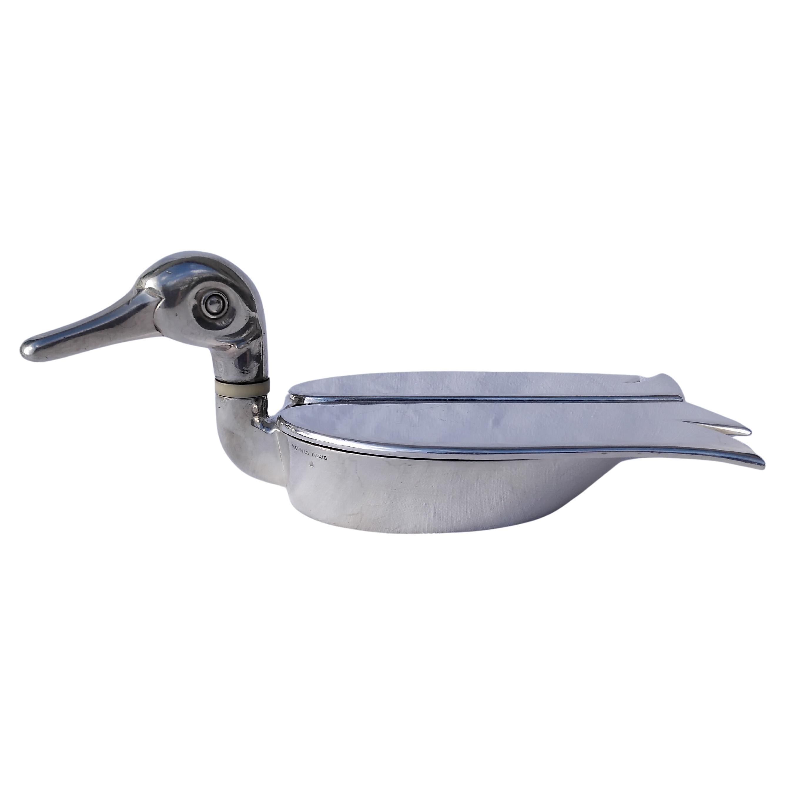 Hermès Duck Shaped Change Tray Ashtray Ravinet d'Enfert For Sale 2