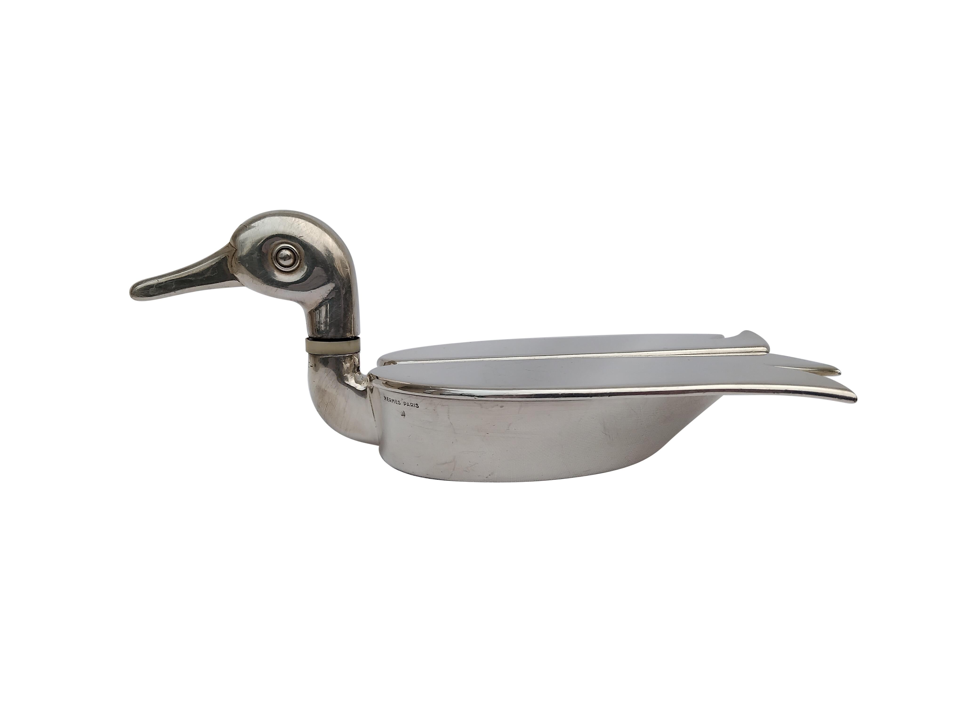 Hermès Duck Shaped Change Tray Ashtray Ravinet d'Enfert For Sale 9