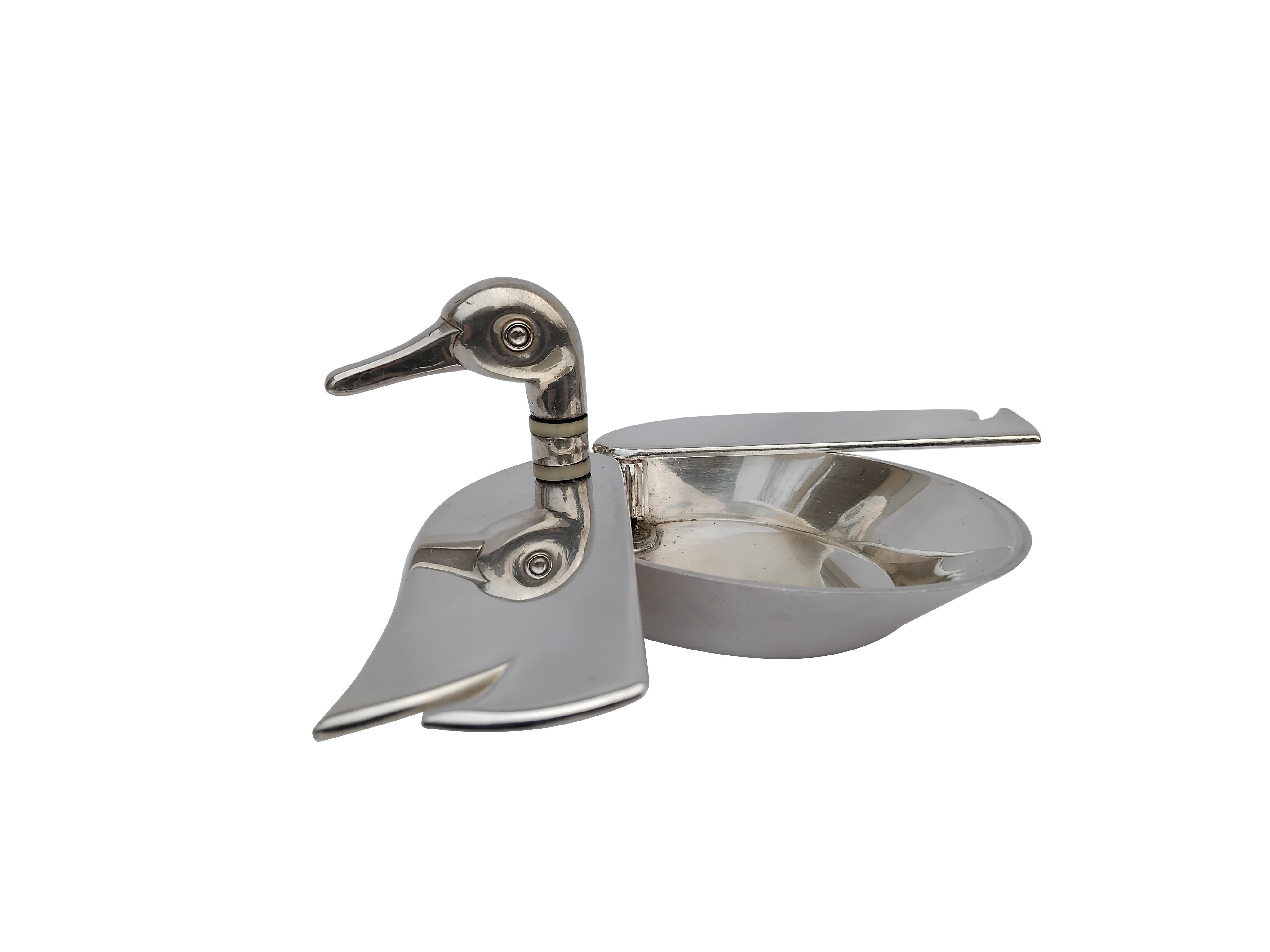 Hermès Duck Shaped Change Tray Ashtray Ravinet d'Enfert For Sale 12