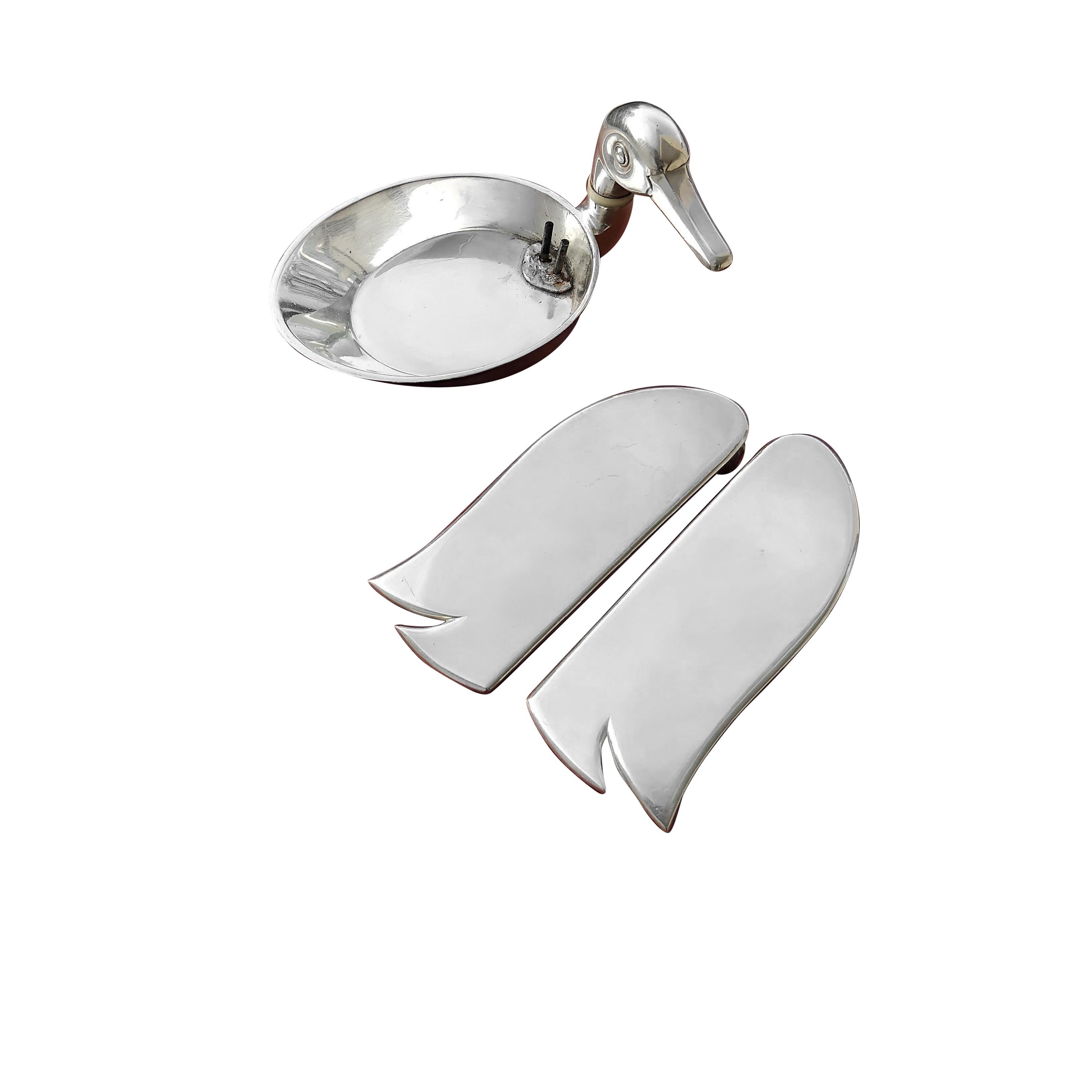 Hermès Duck Shaped Change Tray Ashtray Ravinet d'Enfert For Sale 15