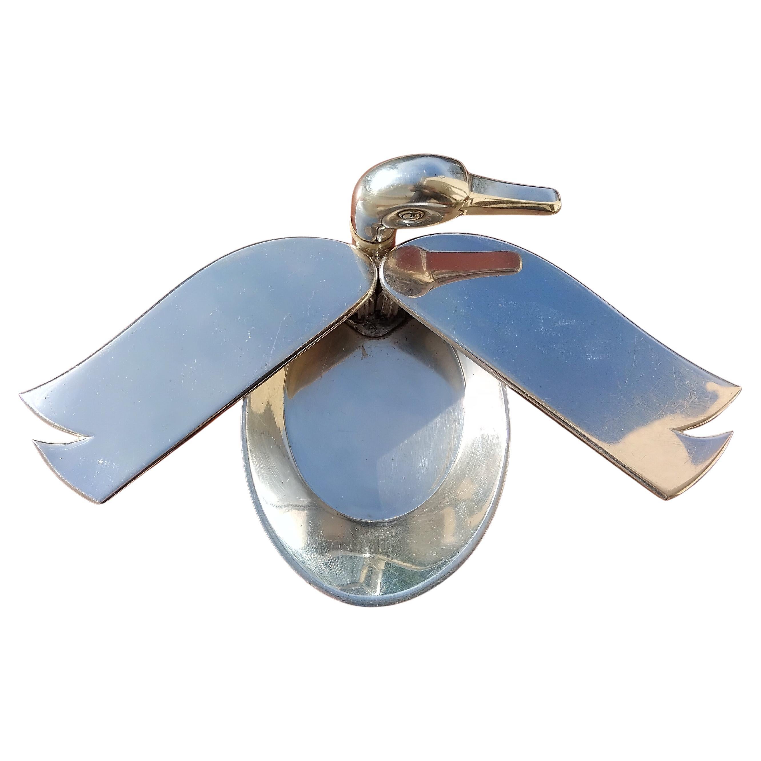 Gray Hermès Duck Shaped Change Tray Ashtray Ravinet d'Enfert For Sale