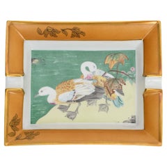 Hermès Ducks Porcelain Ashtray