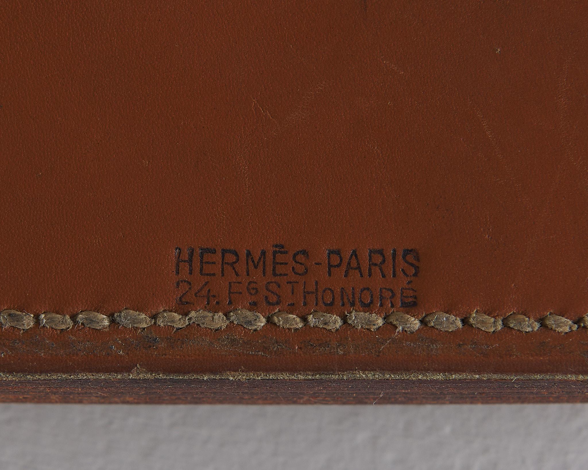 French Hermes Dupre Lafon Horseshoe Ashtray 1950