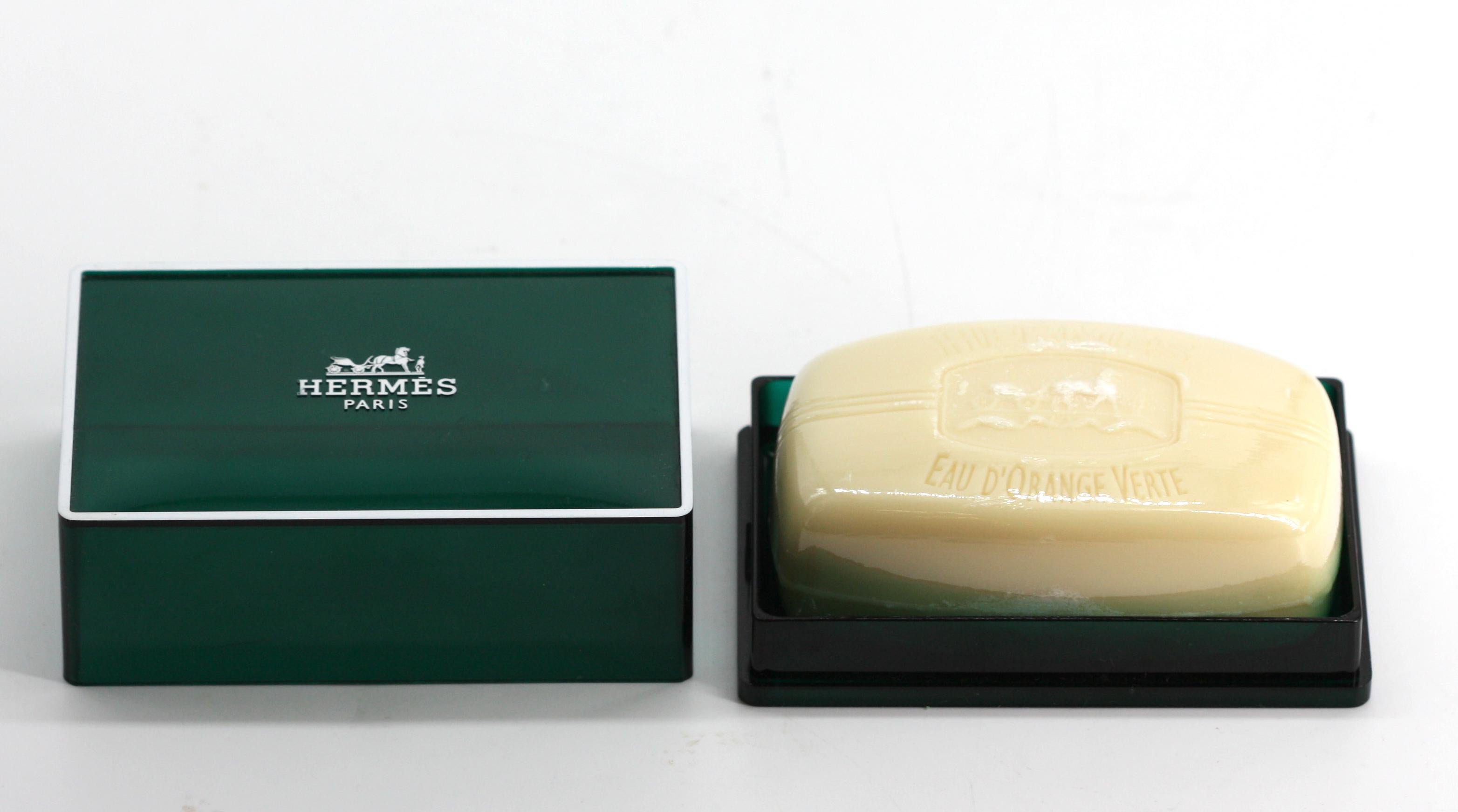 Hermes Eau De Orange Verte Seife Bar für Damen oder Herren