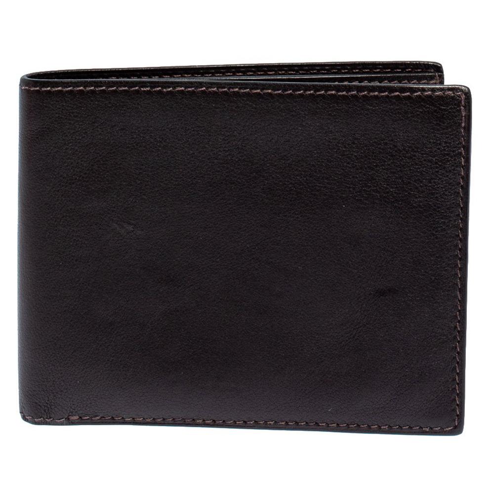 Hermes Ebene Swift Leather Citizen Twill Compact Wallet at 1stDibs ...