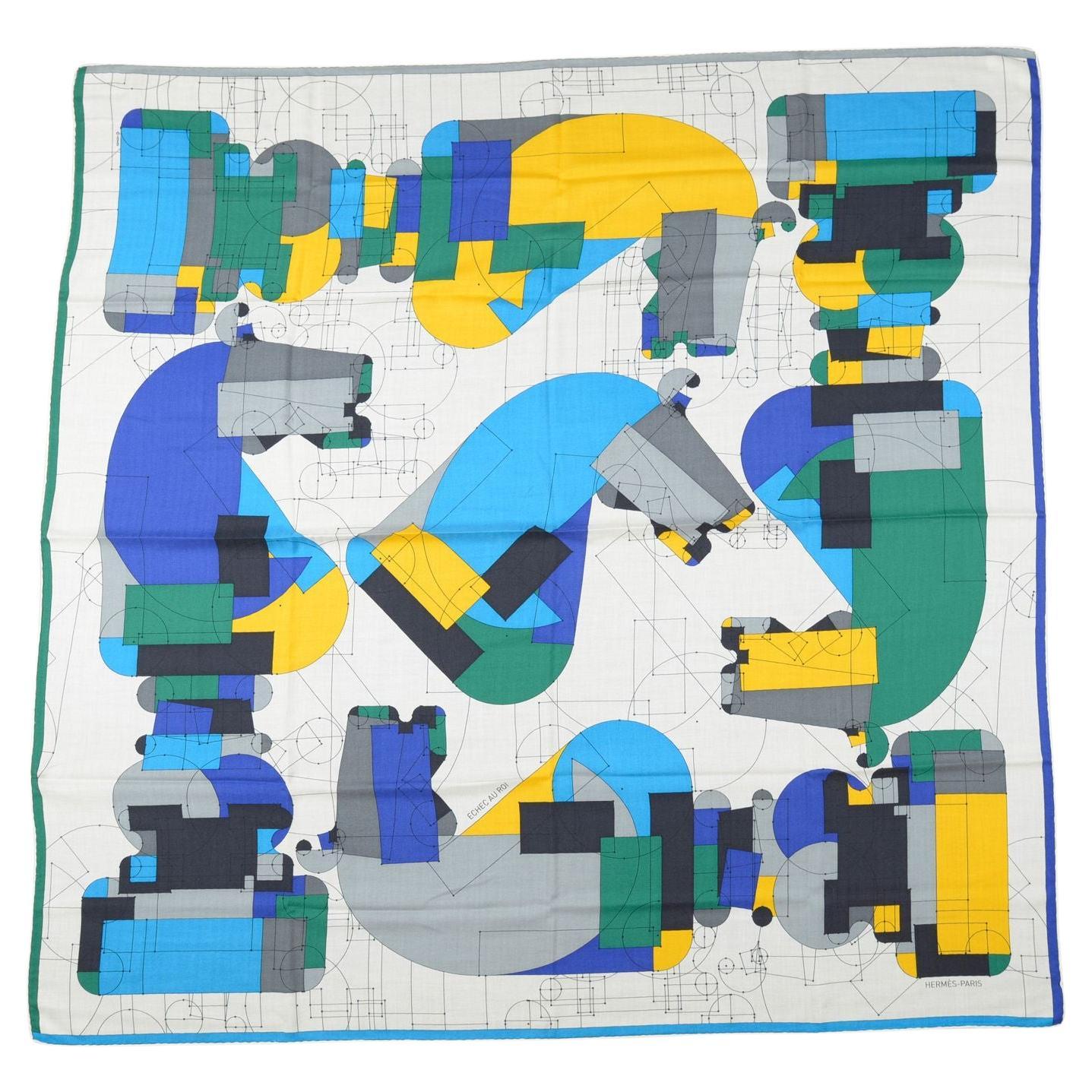 Scialle in cachemire "Echec au Roi" di Hermès