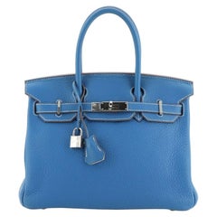 eclat hermes Hermes Eclat Birkin Handbag Clemence with Palladium Hardware 30