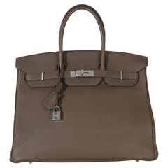 Hermès Ecorce Togo Birkin 35 PHW