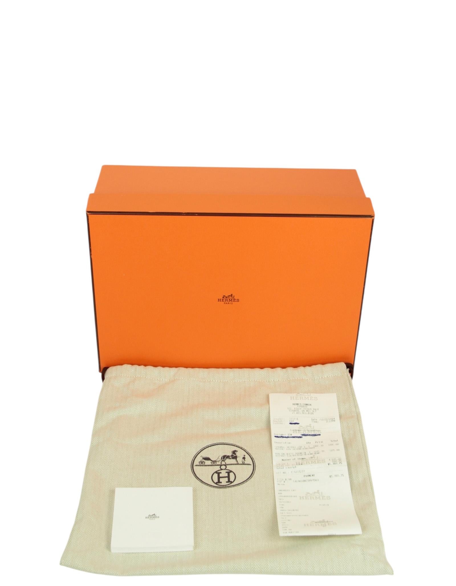 Hermes Ecru Beige Fauve Military Toile Vache Hunter Herbag Zip Retourne 20 Bag in vendita 6