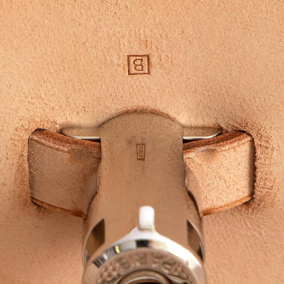 HERMES ecru Toile H canvas & leather HERBAG 50 Travel Bag 4